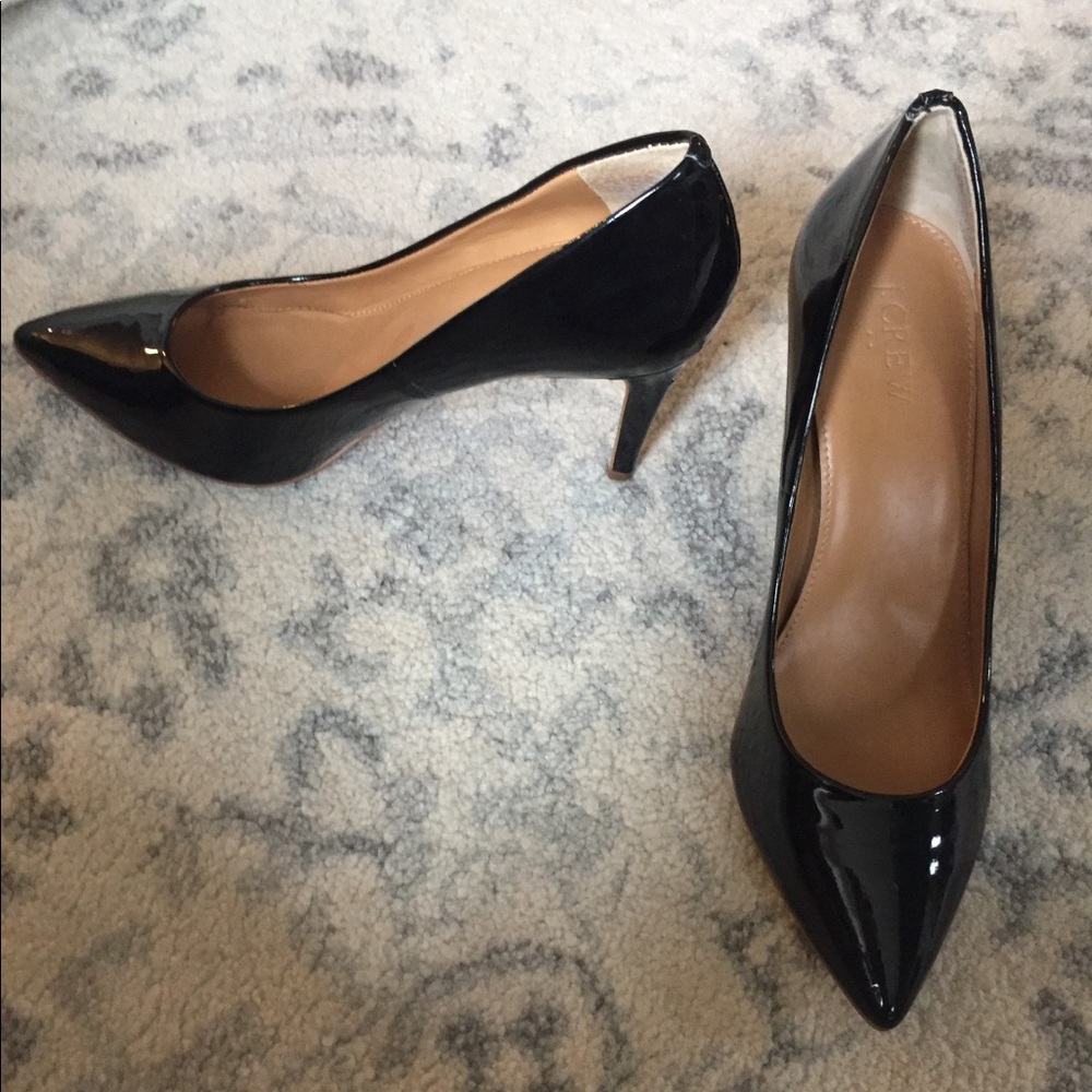 Jcrew Black Heels